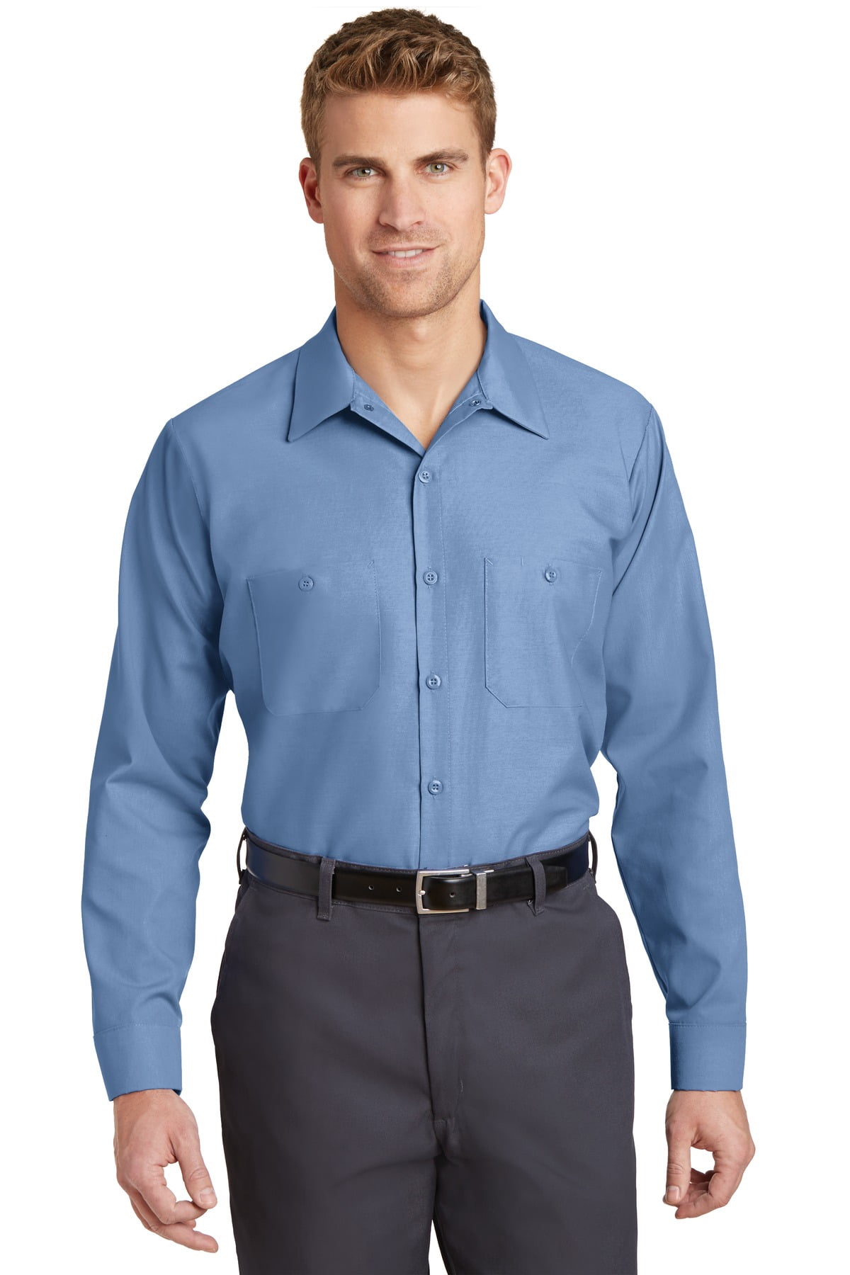 long sleeve work shirts walmart