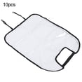 thumbnail image 3 of 10 fundas protectoras para respaldo de asiento de bebé, antipatadas, antibarro, para coche, camión, SUV, color negro, 3 of 13