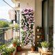 thumbnail image 5 of Flores colgantes de glicinia artificial, enredaderas colgantes de seda, guirnalda de glicinia artificial para cubrir arcos de boda, muros, vallas de jardín, decoración de interiores y, 5 of 6