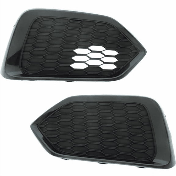 Gsuatey Front Fog Lamp Cover Kit for Honda Civic 2017-2019 Car Front Left/Right Fog Light Cover Set, Replace 71103TGGA00/71108TGGA00