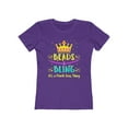 thumbnail image 2 of Mardi Gras Shirts for Women Beads and Bling It's Mardi Gras Shirt New Orleans Mardi Gras Outfit for Women, 2 of 6