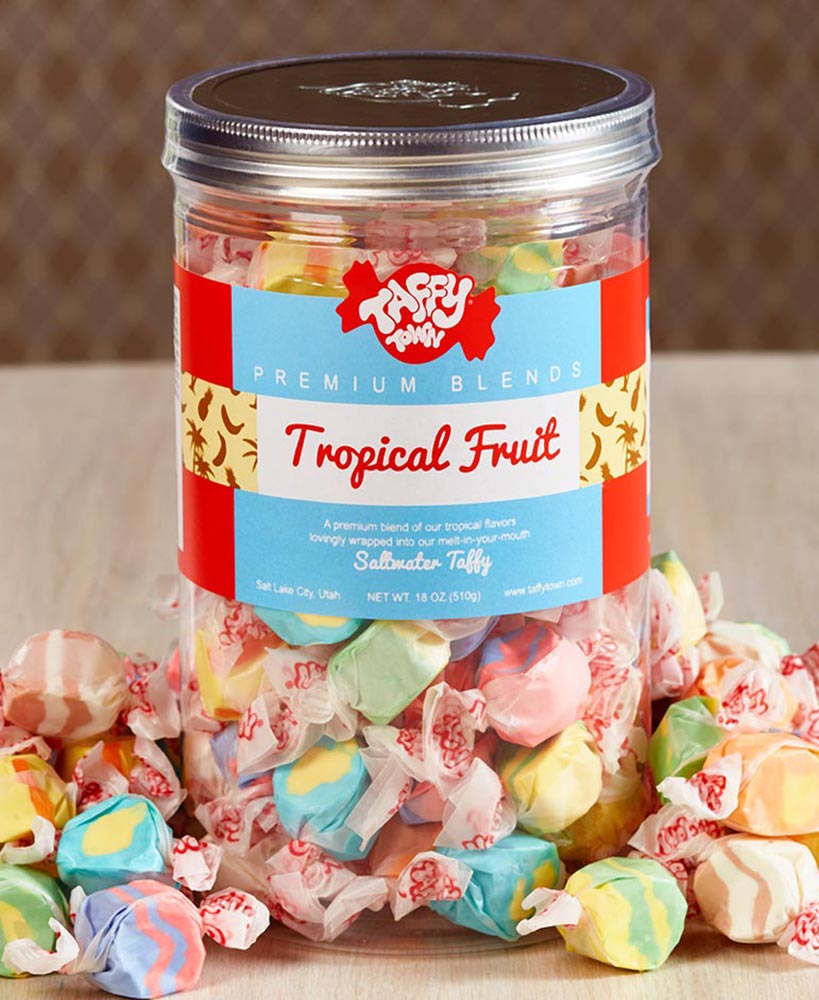 Taffy Town Tropical Fruit Flavored Taffy Candy