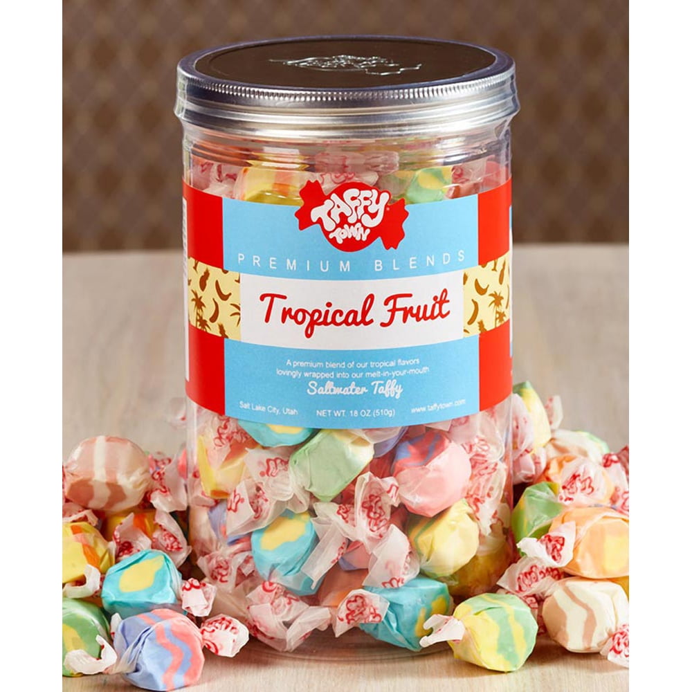 Taffy Town Tropical Fruit Flavored Taffy Candy