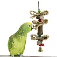thumbnail image 1 of Parrot Chewing Toy Anti-biting Cage Bite Toy Bird Hanging Toy Bird Bell Toy, 1 of 10