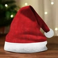 thumbnail image 2 of Christmas Hat Kids Santa Hat Kids Unisex Warm Comfort Winter Hat New Years Eve Party Supplies, 2 of 4