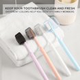 thumbnail image 2 of Fundas para cepillos de dientes Muslish, 100 unidades, ajuste universal, color gris, 2 of 8