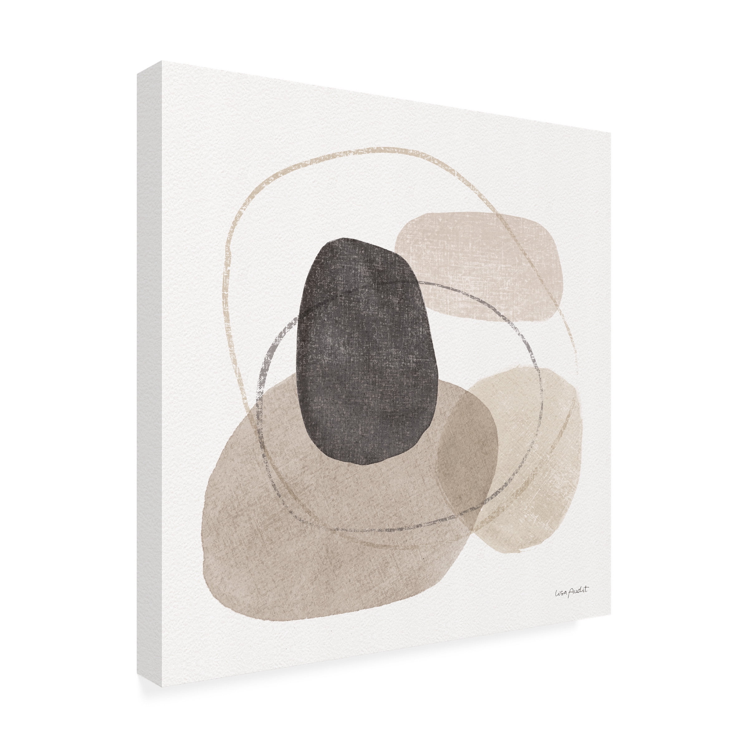 Lisa Audit 'Think Neutral 10' Canvas Art