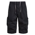 thumbnail image 2 of 2025 Summer Men's Pocket Sporty Thin Casual Loose Large Sized Work Pants, 2 of 5