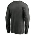 thumbnail image 3 of Men's Heathered Charcoal William Byron Stealth Pop Verbiage Long Sleeve T-Shirt, 3 of 4