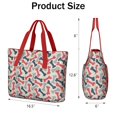 thumbnail image 3 of Tote Bag for Women - Dog Bones Shoulder Bag - Large Utility Work Duffle Bag with Zipper Handbag for Travel, Work, Sprots, 3 of 5