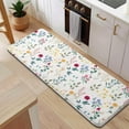 thumbnail image 5 of Pioneer Flower Floral Print Pattern Kitchen Rug Mat,Kitchen Runner Rugs Non Skid Washable,Decorative Kitchen Floor Mats for Kitchen,Sink,Laundry,17"x47.2", 5 of 7