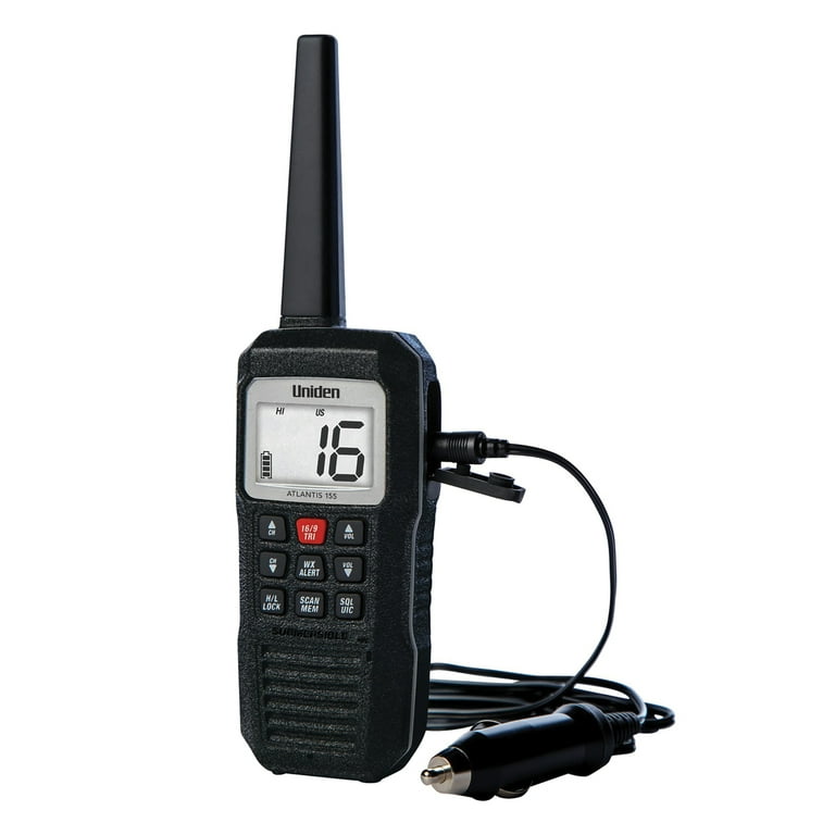 Uniden Atlantis 155 Handheld VHF Marine Radio photo 1