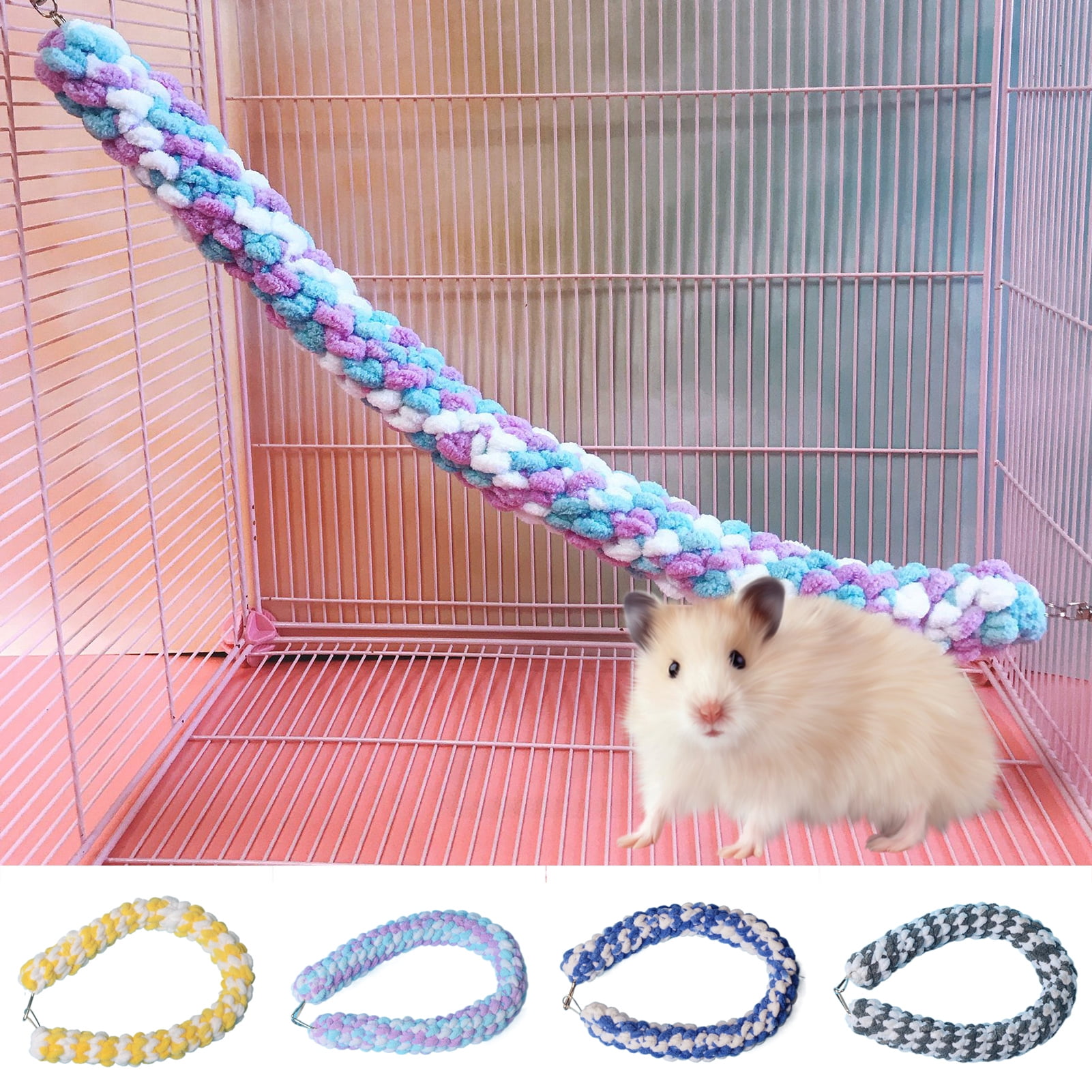Dwarf hamster top scratching cage