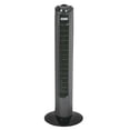 thumbnail image 1 of EZ-CHILL Ventilador de torre portátil oscilante de 32 pulgadas y 3 velocidades, oscilación de 90 grados, asa de transporte incorporada portátil, funcionamiento silencioso, MTTF-32, 1 of 1