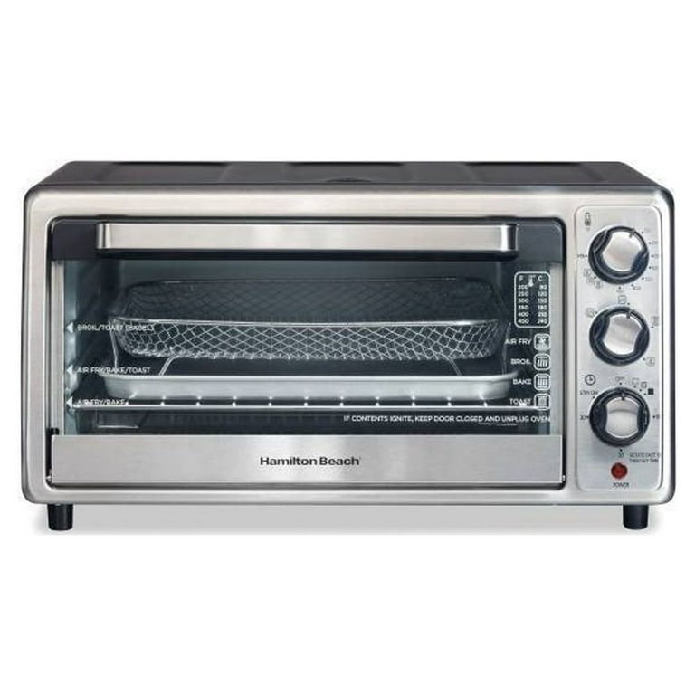 Hamilton Beach Combo Air Fryer Countertop Toaster Oven - 31418