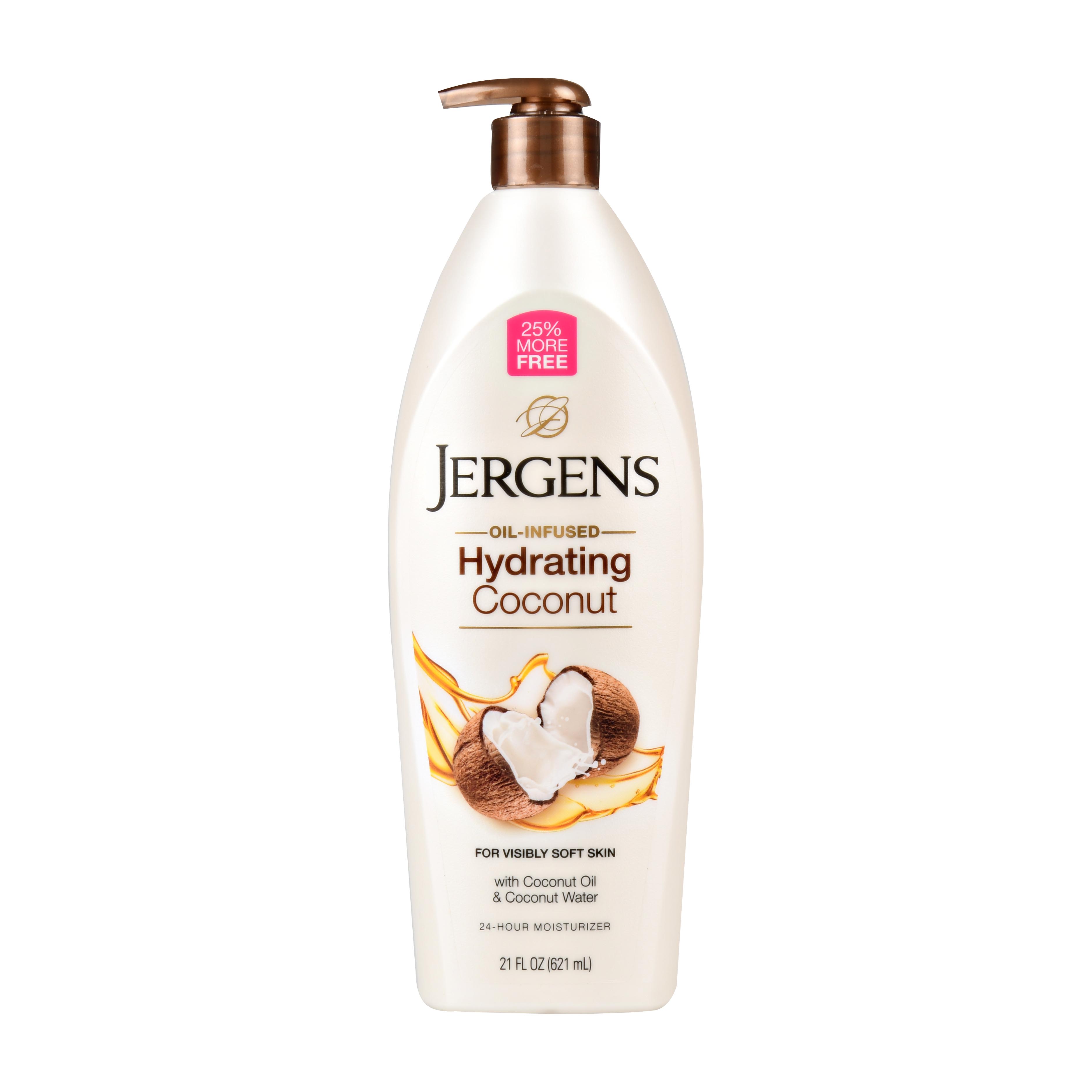Jergens Hydrating Coconut OilInfused Moisturizer, 21 fl oz Walmart