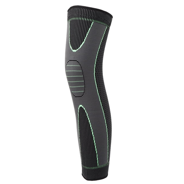 M Buder Rodillera de Compresión Deportiva Alargada Protector Transpirable y Antideslizante para Correr Ciclismo Entrenamiento Deportivo Talla G Ajuste Cómodo Unisex (20 cm / 7.87 inches)