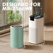 Air Purifier Replacement Filter for 7566 Air Purifer, High-Efficiency Activated Carbon Hepa Filter,4-in-1 four-layer Air filter, Original Standard Version- 1 Pack