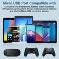 thumbnail image 2 of Micro USB Charger Block Fast Charging, 2 Pack Wall Charger with USB A to Micro Charging Cable 6FT, USB Charger Plug Android Phone Charger High Speed Micro Cable Compatible for Samsung, Android,Purple, 2 of 7