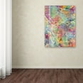 thumbnail image 3 of Trademark Fine Art 'Portland Oregon Street Map' Canvas Art by Michael Tompsett, 3 of 3