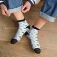 thumbnail image 3 of Rocae Turtles And Goldfish for Premium Adult Socks,Comfortable, Breathable, and Durable Socks, Perfect for Everyday Wear, 3 of 7