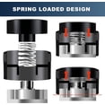 thumbnail image 2 of NEOUZA 51mm Coffee Hand Tamper Barista Levelling Tool Spring Loaded Stainless Steel Flat Base for Espresso Machines Portafilter, 2 of 8