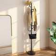 thumbnail image 5 of Costway Metal Coat Rack Hat Hanger Hooks Hall Entryway For Jacket Umbrella Tree Stand, 5 of 10