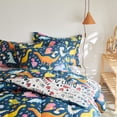 thumbnail image 4 of Bed in a Bag Joyreap, dinosaurio colorido tamaño queen, 7 piezas, 4 of 7