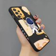thumbnail image 1 of Funda de silicona cuadrada con dibujos de astronautas para Samsung Galaxy, carcasa suave mate para Samsung Galaxy A13, A23, A33, A53, A73, 5G, A32, A52, A52s, A72, A51, A71 Fivean unisex, 1 of 2