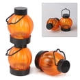 thumbnail image 4 of Calabaza De 6 Uds Con Asa Colgante Y Luz De Decoración De Halloween De Base Estable Para Bares Banquetes De Celebración Yuarrent HA045203-01, 4 of 6