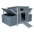 thumbnail image 5 of Large Wooden Chicken Coop Outdoor Hen House Poultry Cage for Outdoor with 2 Sides Nesting Boxes, 5 of 8