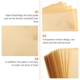 thumbnail image 4 of Phenofice 50Pack Kraft Paper Bag For Bread Rectangular Golden For Bakery Use And Packaging, 4 of 8