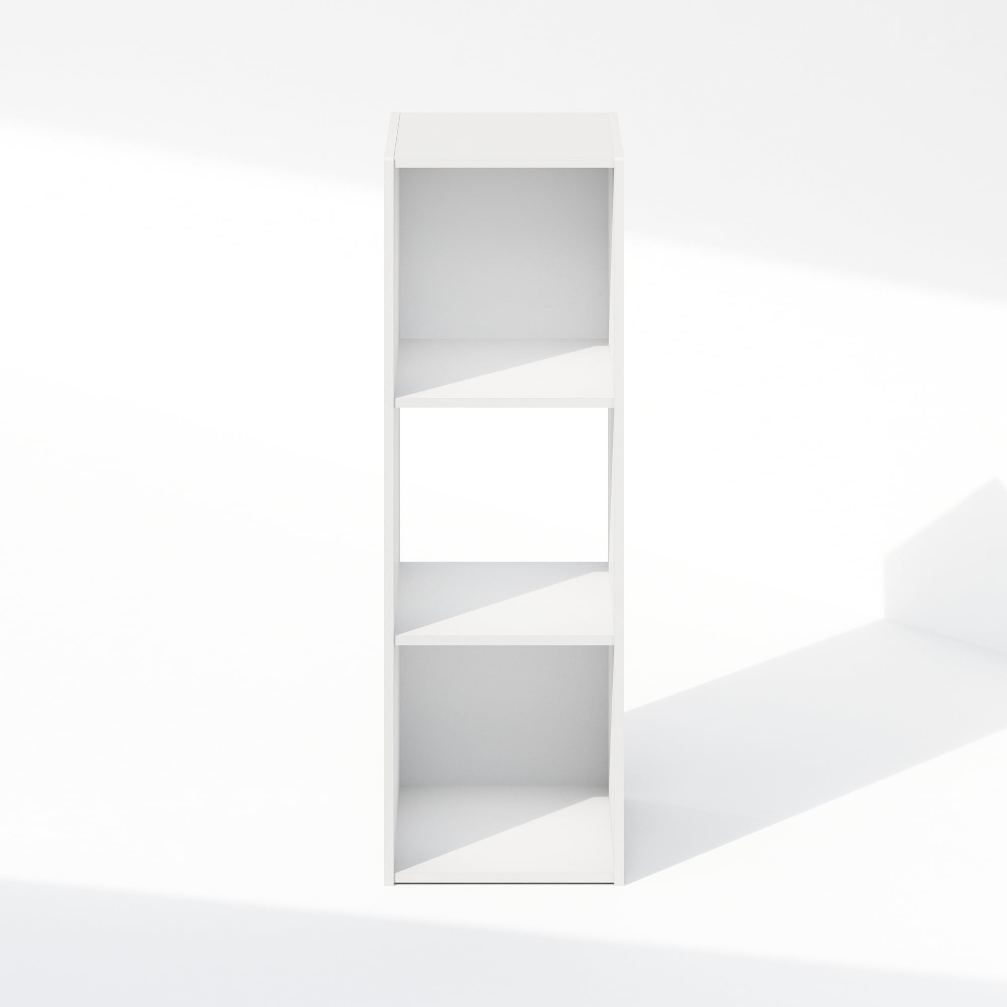 Furinno PELLI CUBIC Storage Cabinet in Bookcase in Bookshelf in 3-Cube in White