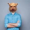 thumbnail image 3 of Facial Head Cover, Photo Prop Cosplay Face Cover Latex Breathable  for Costume, 3 of 7