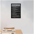 thumbnail image 4 of Success Notes Inspirational Canvas Wall Art Motivational Entrepreneur Quotes Poster Print Modern Inspiring Picture Painting Frame Artwork for Living Room Office Home Wall Decor 12x18, 4 of 6