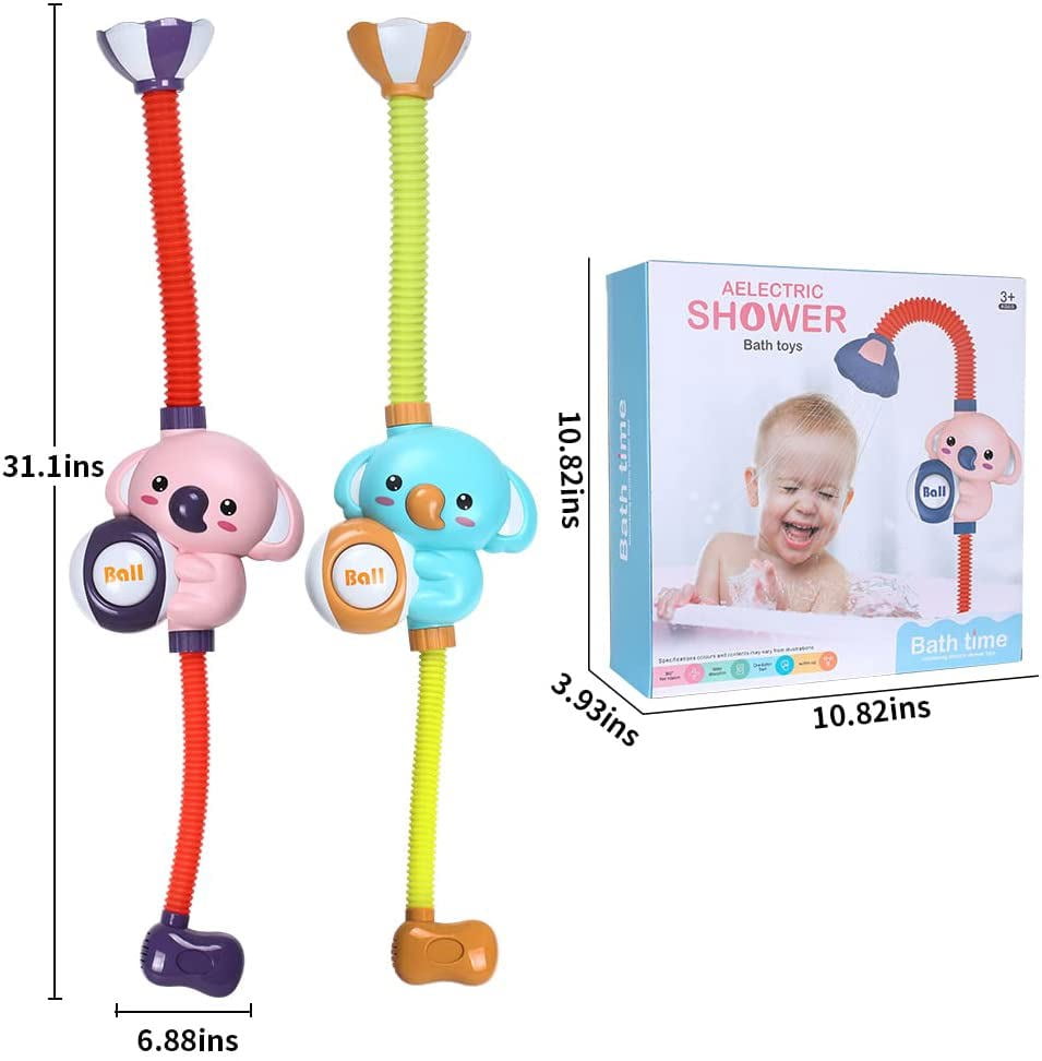 Cute Baby Bath Toy, Shower Head Tub Toy, Electric Automatic Water Spray Toy, Gift for Boys Girls Cute Baby Bath Toy, Shower Head Tub Toy, Electric Automatic Water Spray Toy, Gift for Boys Girls
