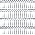 thumbnail image 1 of Nuogo 100 Pieces Dinner Spoons Set 669 Inches Silverware Spoons Bulk Stainless Steel Food Grade Tablespoons for Home Restaurant Kitchen Dishwasher Safe, 1 of 1