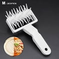 thumbnail image 3 of Soumake Plastic Pastry Pizza Dough Needle Wheels Roller Bread Hole Punch Diy Baking Tool Household, 3 of 7
