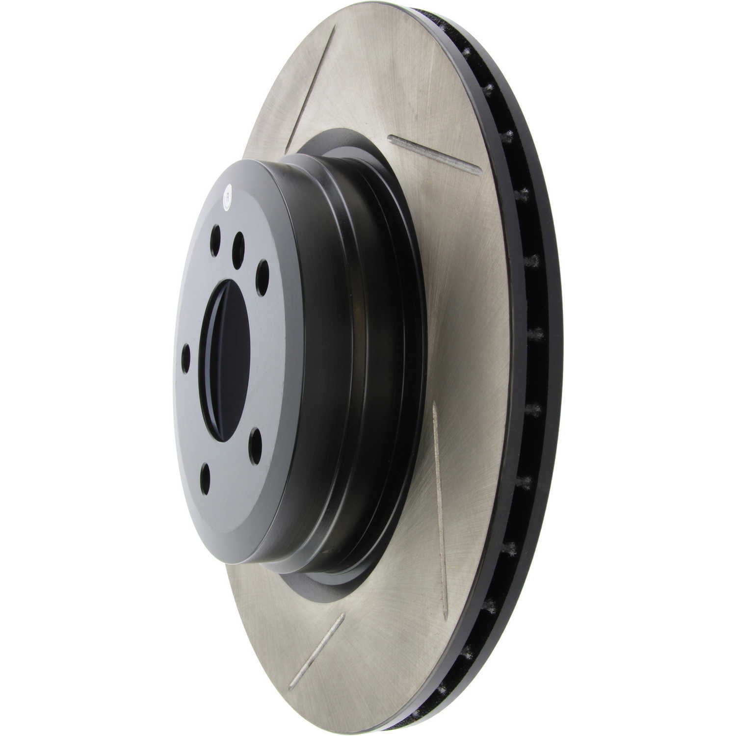 StopTech Power Slot 06 BMW 330 Series / 07-09 335 Series Rear Left Slotted Rotor Fits select: 2013-2014 BMW X1, 2015 BMW X1 XDRIVE35I