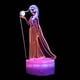 thumbnail image 1 of Lámpara nocturna Princess Elsa Anime Decor 3D Illusion, 1 of 1