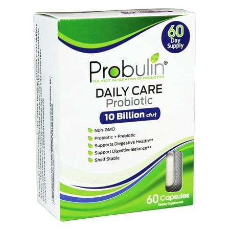 Probulin - Entretien quotidien probiotique 10 milliards UFC - 60 Capsules