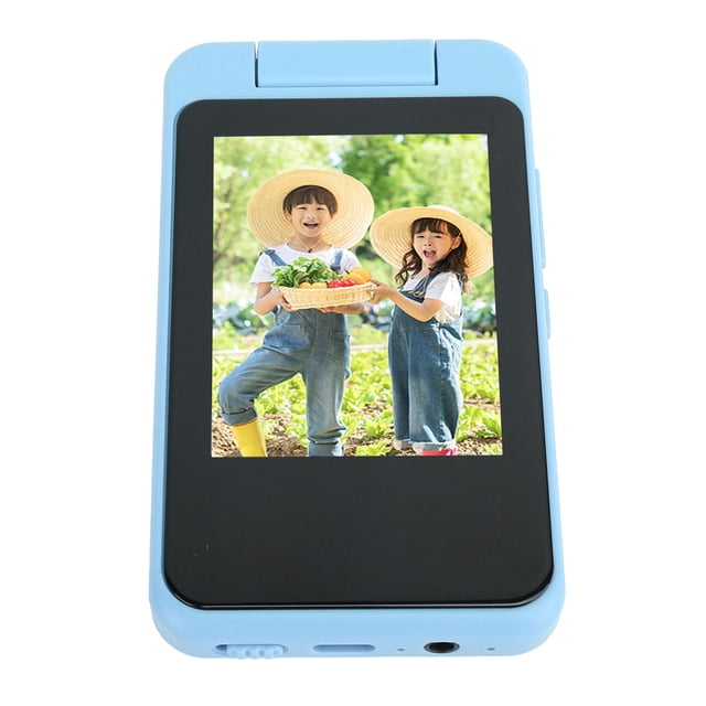 Cámara Para Niños Cámara De Video De Pantalla Táctil Para Una Cámara De Selfie Digital 1080p 48MP Con Reproductor De MP3 Y Pegatinas Divertidas