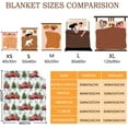 thumbnail image 2 of Christmas Holiday Throw Blanket for Women Men Christmas Car Blanket Gifts for Adults Christmas、Tree Lightweight Blanket 60X80 Inches for Bed All Season, 2 of 6