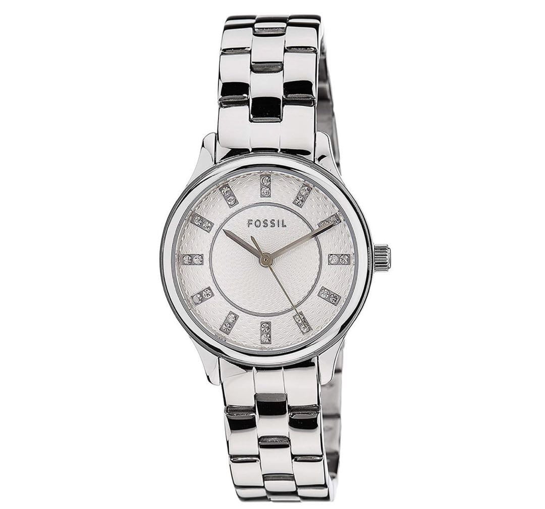Fossil BQ1570 Modern Sophisticate Three Hand Stainless Steel Watch Silver