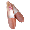 thumbnail image 1 of Zapatos Flat Balerina Casual para Dama Leoniex Calzaplus  Maya Cabra Marron, 1 of 4
