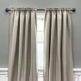 thumbnail image 4 of Lumi 1" Matte Black Wraparound Single Curtain Rod, 36-72", 4 of 4