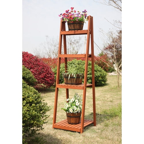 Convenience Concepts Planters and Potts 4-Tier Plant Stand by Convenience Concepts