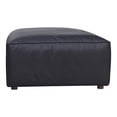 thumbnail image 2 of MOE'S Home FORM OTTOMAN VANTAGE BLACK LEATHER, 2 of 4