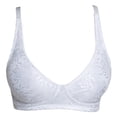 thumbnail image 4 of Floral Textured Underwire Bra for Everyday Comfort and Support with Lace Detail and Versatile Styling, 4 of 8