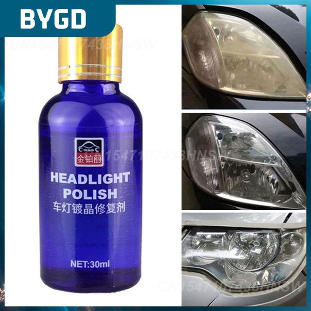 30ml Coating Agent Universal Durable Lamp Cleaning Agent Portable Headlight Repair Agent Car Accessories30 MLLamp cleaning He Qiyong unisex